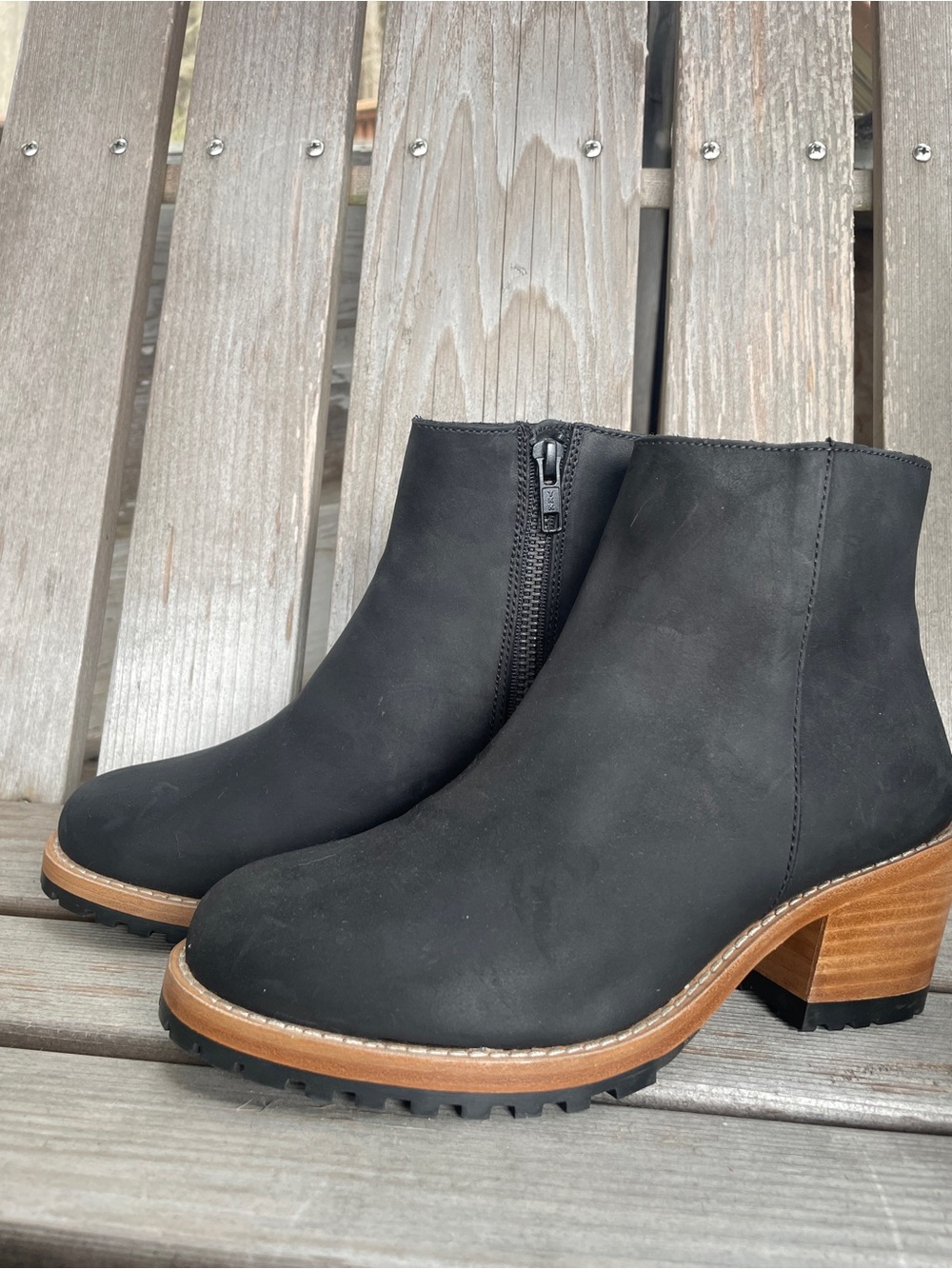 Patina by Portland Leather Goods Black Women's Ankle Boots